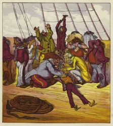 Billee fainted on board the Mary Jane
