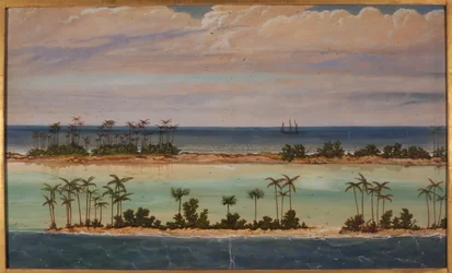 Triptych of an Atoll, 1871
