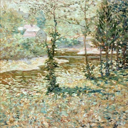 Country Scene, Winter, 1910