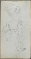 Sketchbook, Page 12: Multiple Figures