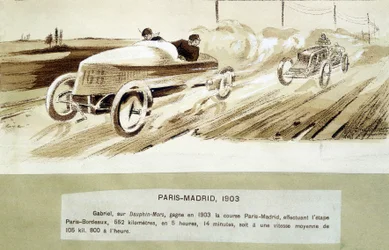 The Paris-Madrid race