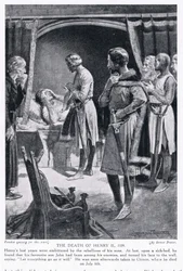 The Death of Henry II, AD 1189