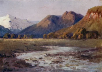 The Flats Lying Between the Plateau Heights, Southern Andes