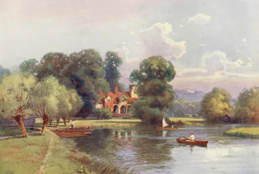 River Thames: Medmenham Abbey