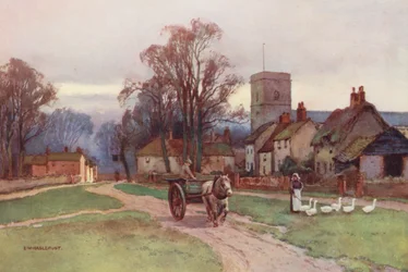 River Thames: Sutton Courtney Village