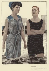 Man and his married mistress bathing