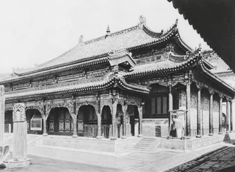 Wu Tai Shan, Hien Tung Sze, Shansi, Great Hall of Prayer