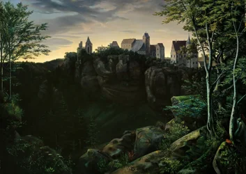 Castle Hohnstein in Saxon Switzerland