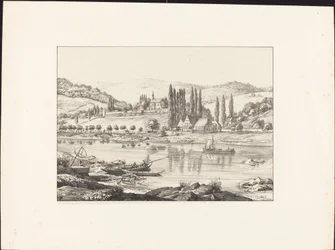 The Convent of Neuberg from Schlierbach
