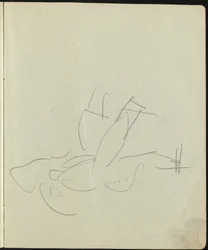 Dancers and Performers, Page from a Sketchbook, c. 1911
