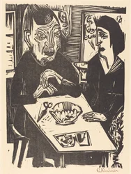 Old and Young Woman, 1921