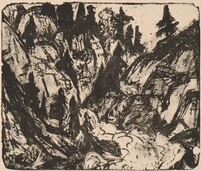 Rocky Stream, 1919