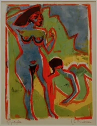 Bathing Women in Moritzburg