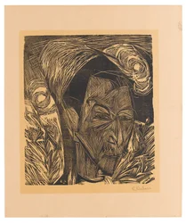 Portrait of David Müller (Sheet 6 in: Bauhaus Prints. 5th Portfolio)