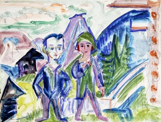 Couple in a Landscape
