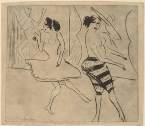 Dancers in Studio