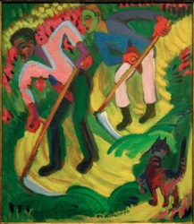 E.L. Kirchner, Mowers, the Müller Brothers