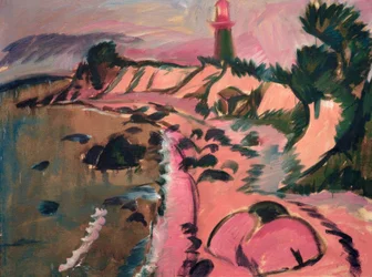 Fehmarn Coast with Lighthouse
