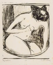Woman in Tub. 1908