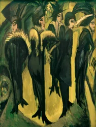 Five Women on the Street