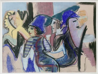 Five People in the Café
