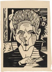 Head of Christian Anton Laely (1913-1992)
