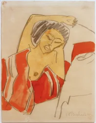 Reclining Black woman