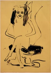 Untitled (Seated Marcella)