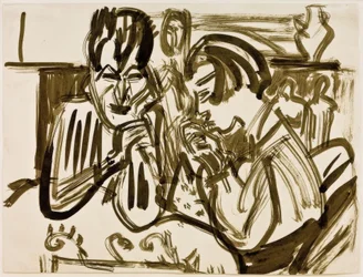 Couple at the Table