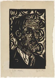 Portrait of Max Pechstein