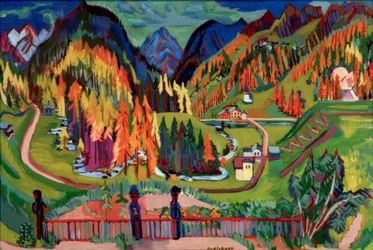 Sertig Valley in Autumn