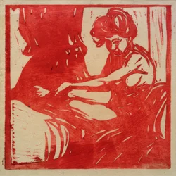 Seated Nude Girl