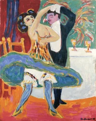 Vaudeville Theater (English Dancing Couple), c.1909