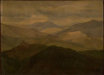 Mountain Landscape near Civitella