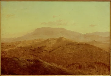 View from Olevano to Paliano