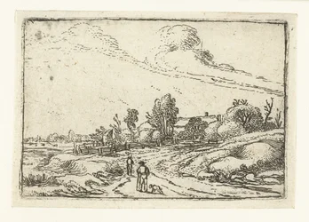 Path Along a Farm