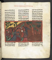 Scene from the life of the Virgin Mary, from 