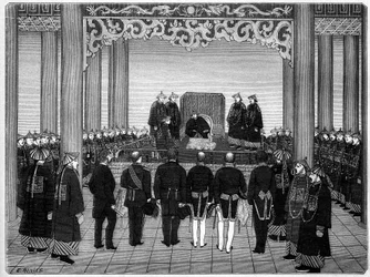 Reception of a Foreign Diplomatic Corps by the Emperor of China, June 29