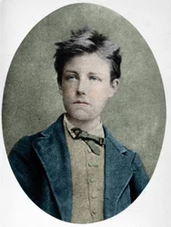 Portrait of Arthur Rimbaud (1859 - 1891) at the age of 17