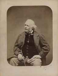 Portrait of Honoré Daumier, 1864