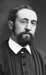 Portrait of novelist Jules Claretie by photographer Etienne Carjat