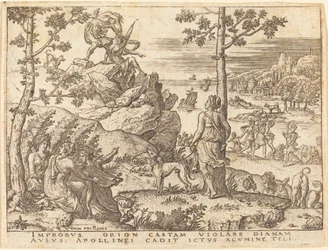 Orion Killed by Apollo