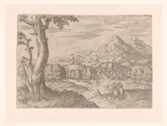 Landscape with Two Riders