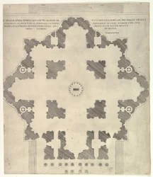 Speculum Romanae Magnificentiae: Plan of St. Peters