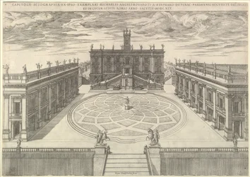Speculum Romanae Magnificentiae: View of the Roman Capitol