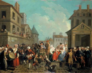 Carnival in the Streets of Paris
