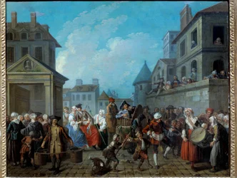 Carnival in the Streets of Paris