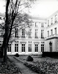 Maison Alexandre, Facade on the Garden (Architecture by Etienne Louis Boullee)