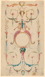 Panel Decoration, ca. 1780