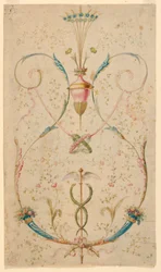 Project for the Decoration of an Oblong Panel